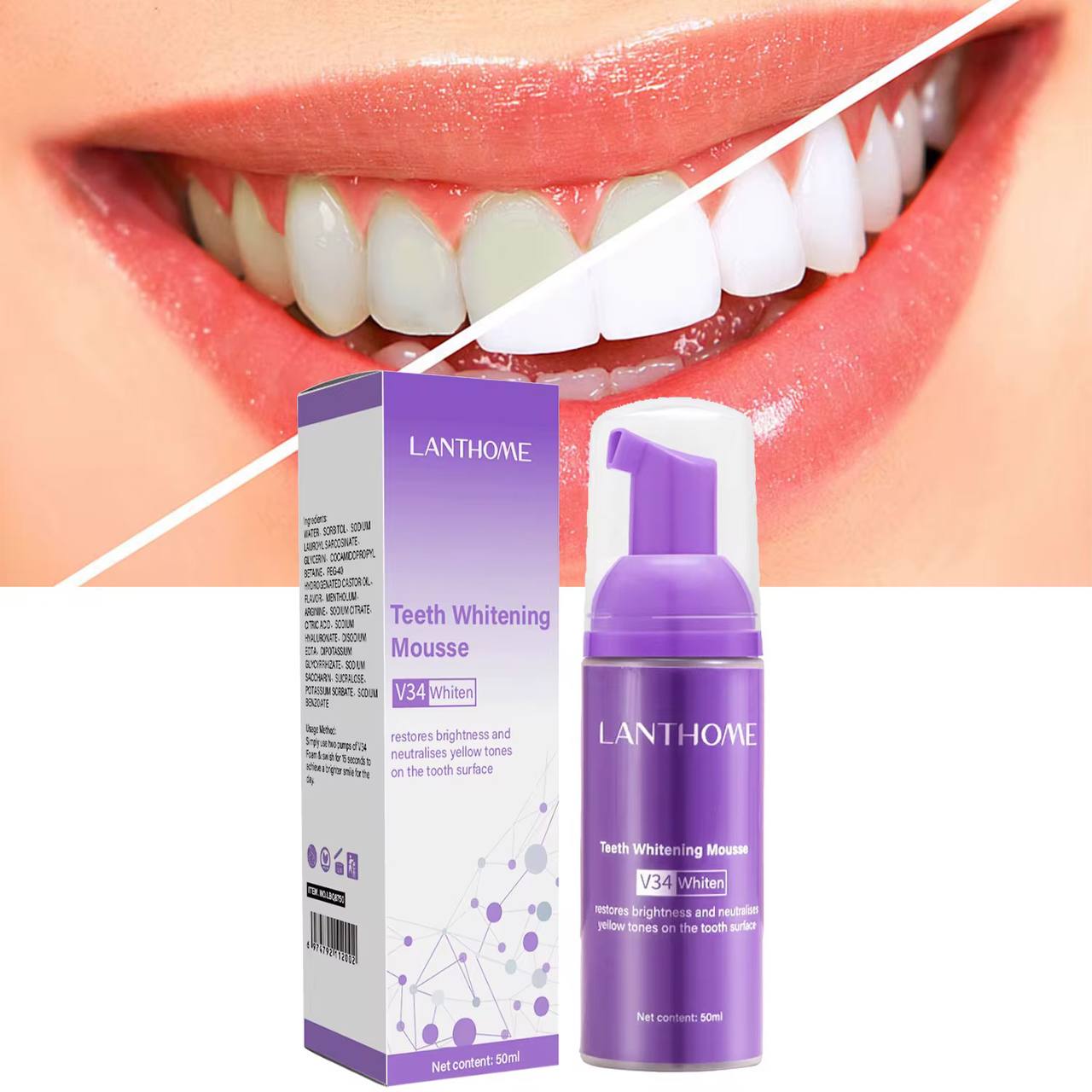 𝑩𝑳𝑨𝑵𝑪𝑯𝑰𝑺𝑺𝑬𝑼𝑹 𝑫𝑬 𝑫𝑬𝑵𝑻𝑺 Mousse V34