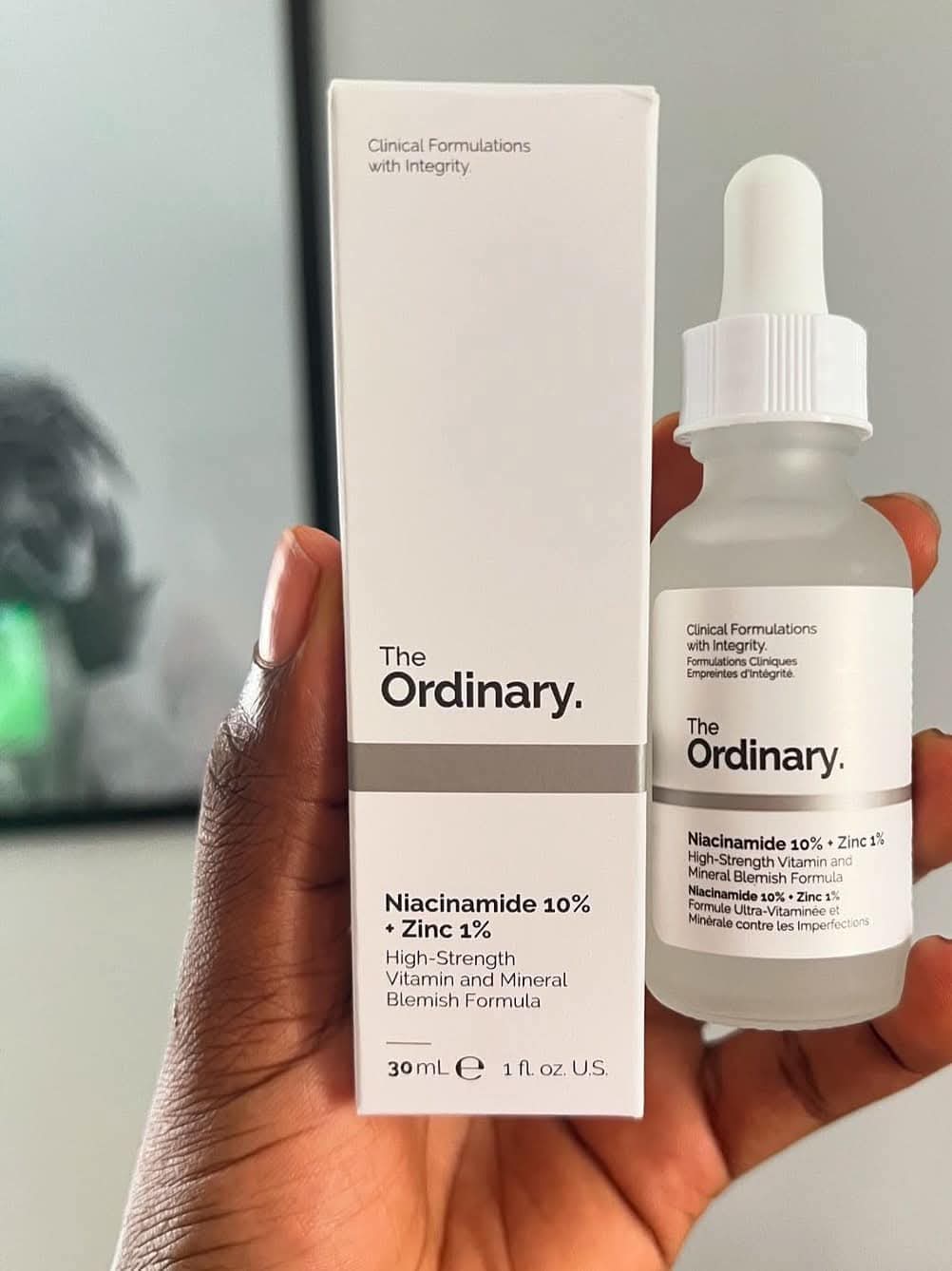 The Ordinary – Niacinamide 10% + Zinc 1%