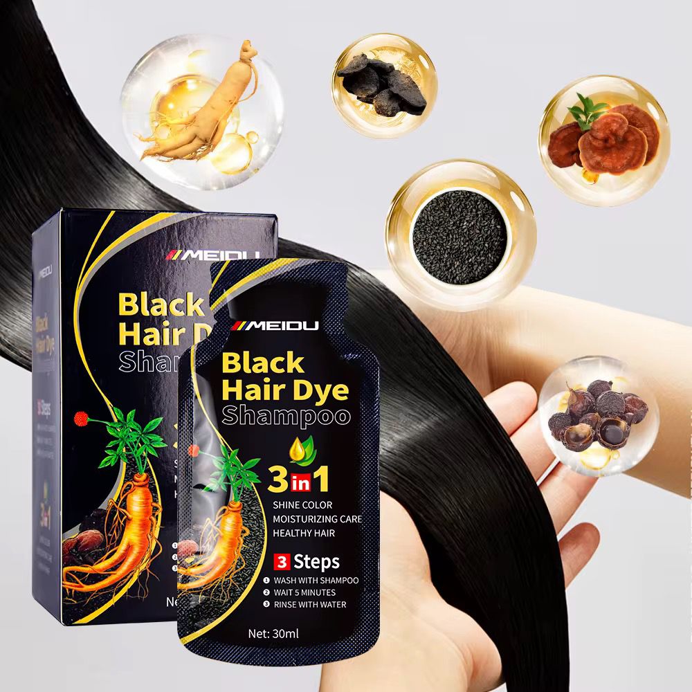 Shampooing Colorant Noir 3 en 1 (Offre Spéciale D&J Shop Ci)
